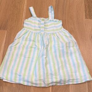 Janie and Jack Striped Sleeveless Dress